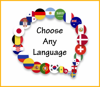 Choose any language