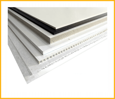 Choose any mounting material for the poster