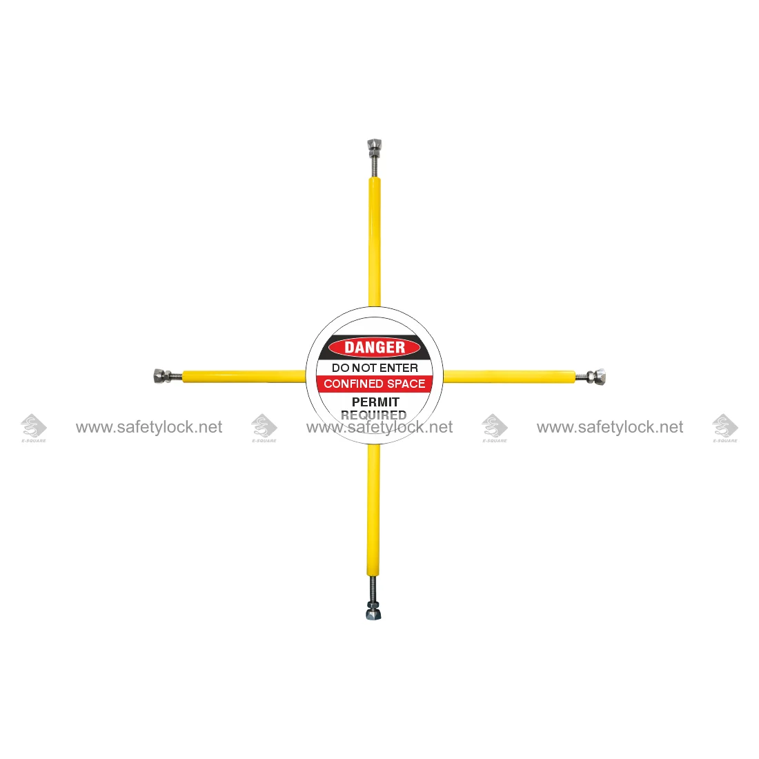 confined space lockout barrier plus type for confined safety