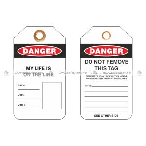 customised lockout tag