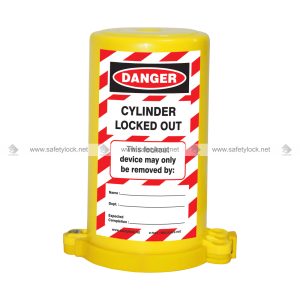 <b>Cylinder Lockout Device - Yellow Lid</b>