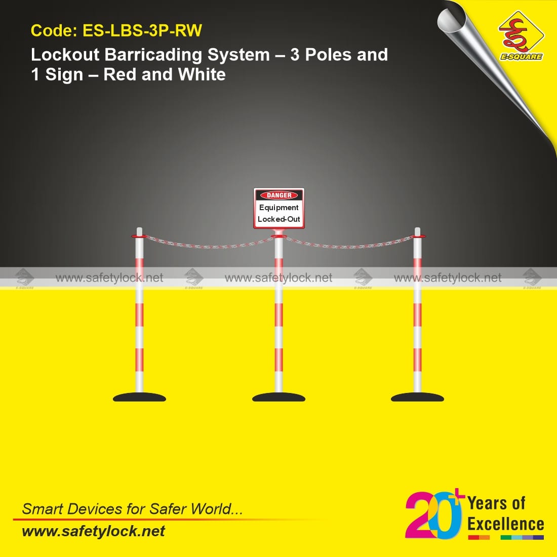 E-Square barricading system manufacturer