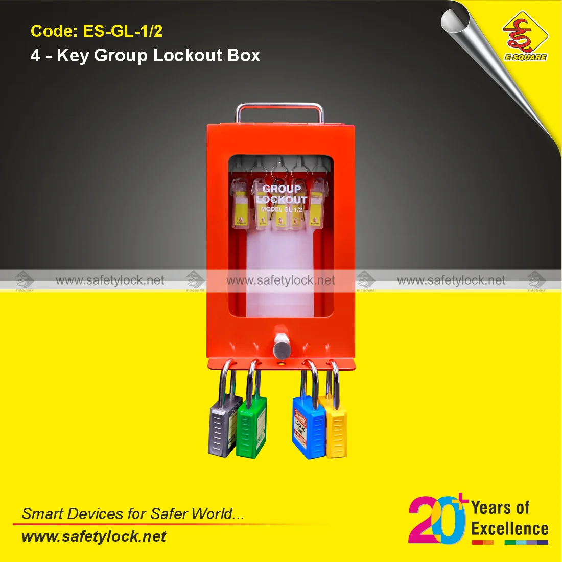 E-Square group lockout box
