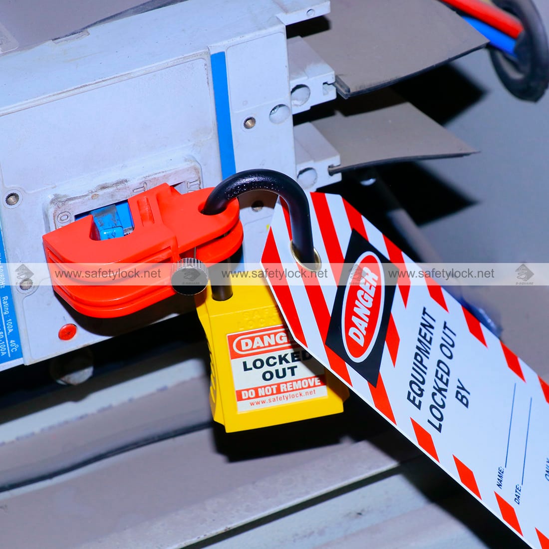 E-Square universal circuit breaker lockout