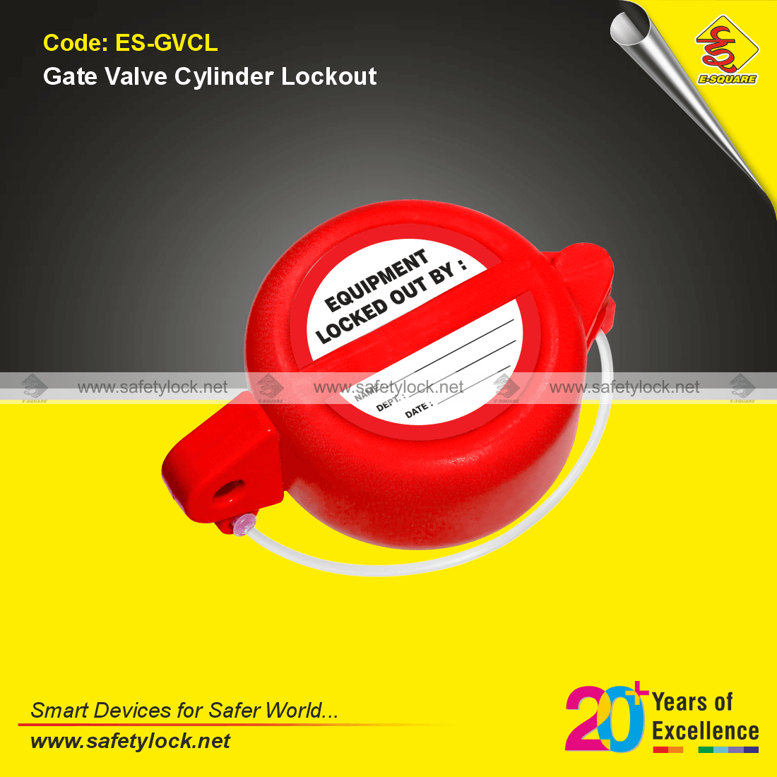 gate valve cylinder lockout tagout