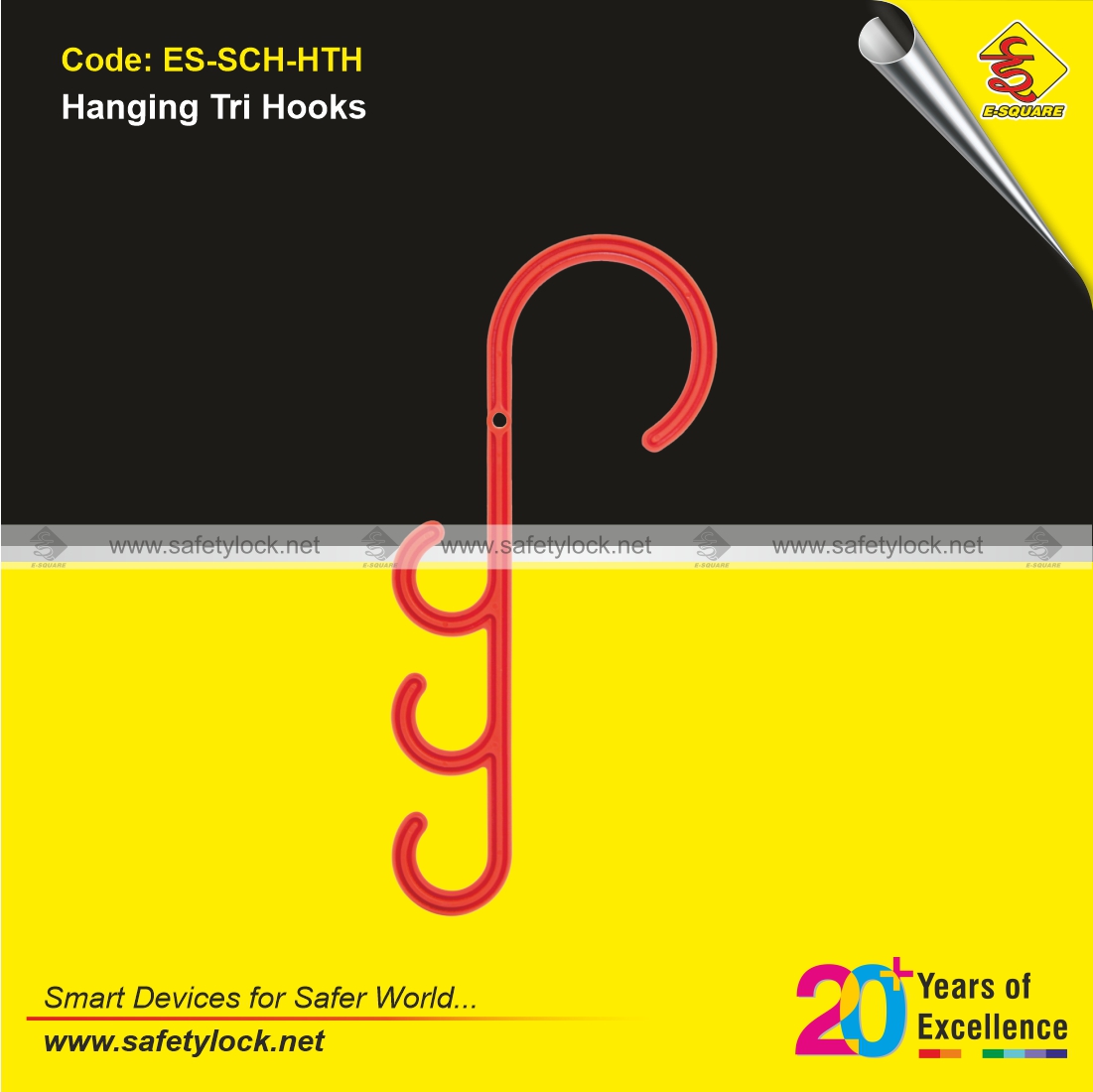hanging tri hooks for cable safety