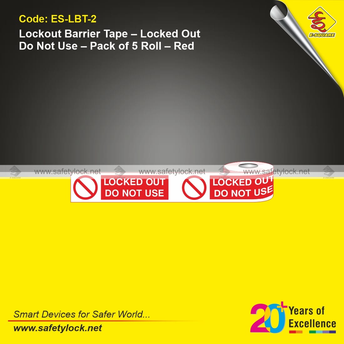 lockout barrier tape for safety