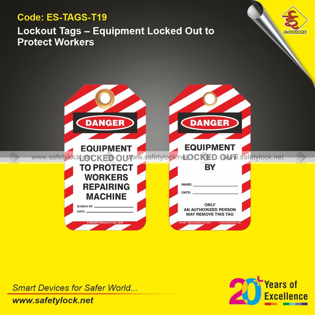 PVC lockout tags manufacturer