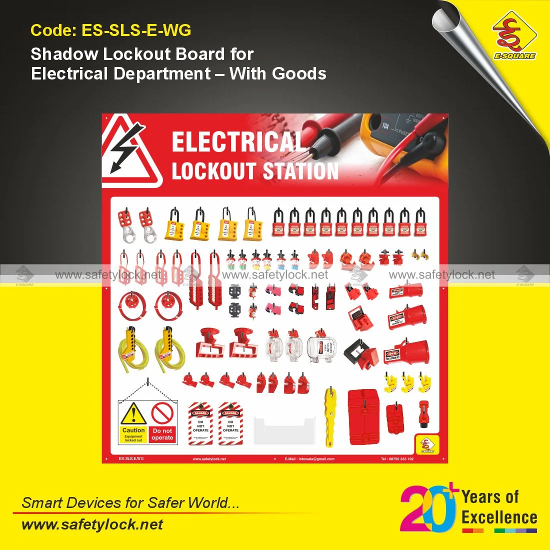shadow lockout station for electrical