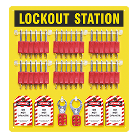 Side View Lockout Stations