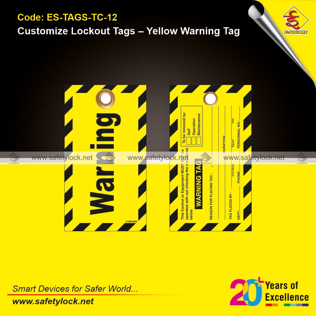 warning tags