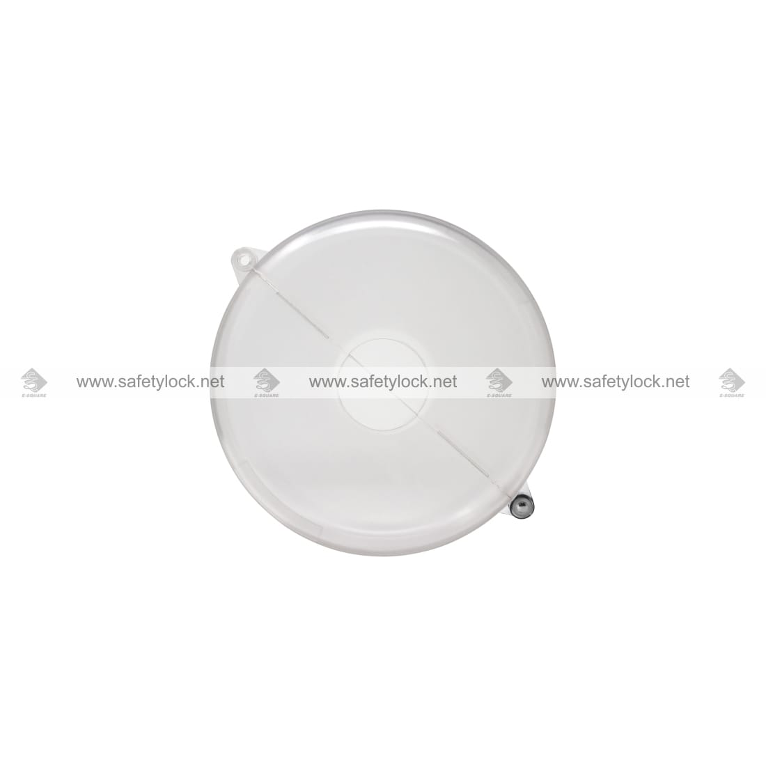 clear gate valve lockout hinged