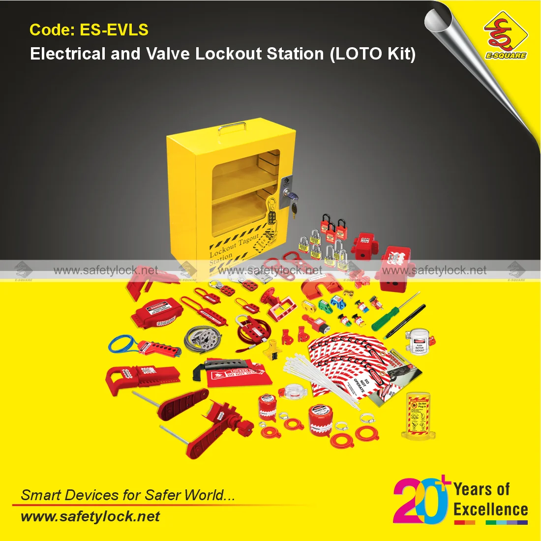 electrical and valve lockout station kit by E-Square