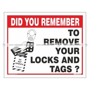 lockout signs