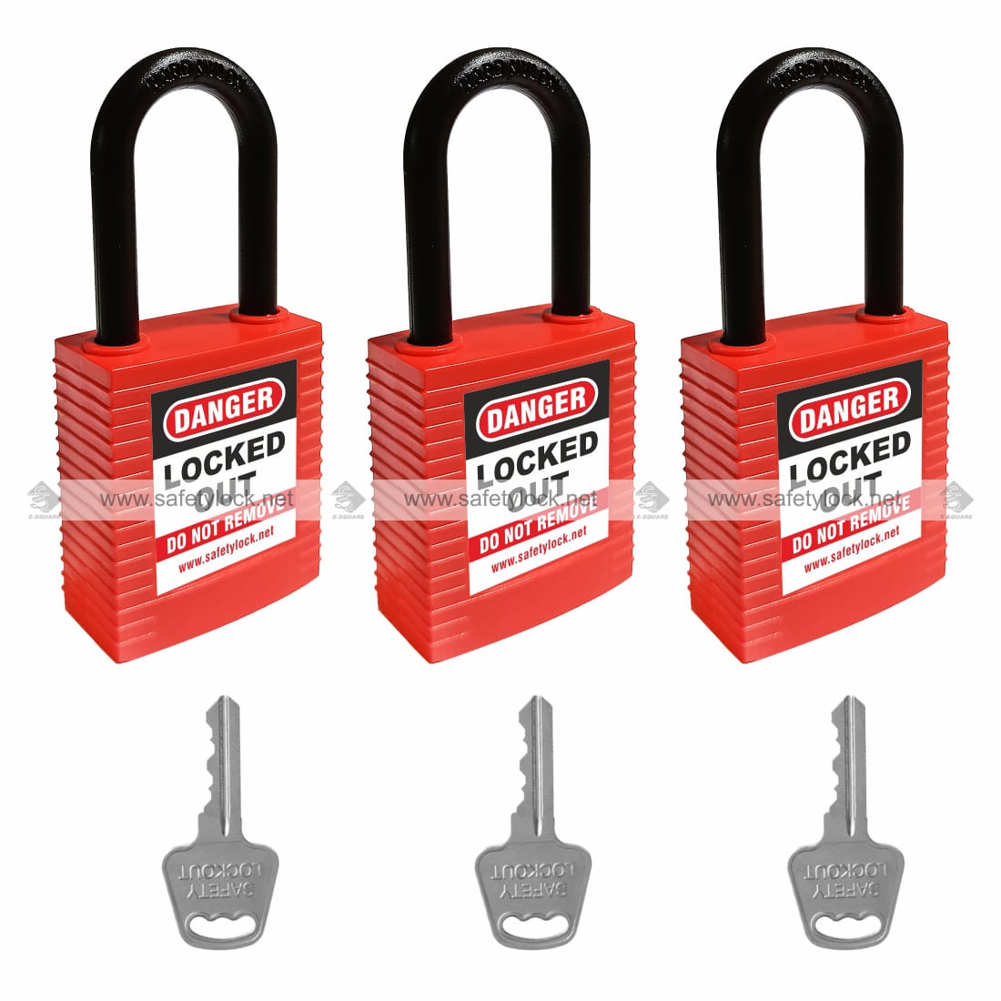 nylon body and shackle padlock