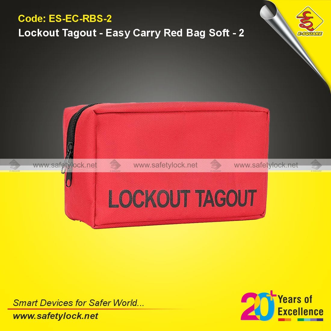 Red LOTO bag