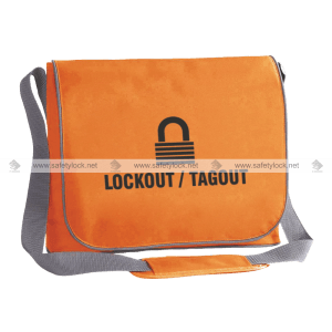 shoulder LOTO bag for lockout tagout devices