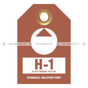 Energy Source ID Tag - Hydraulic Isolation Point