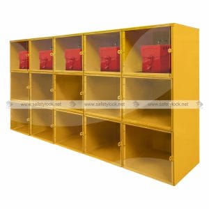 customised clear lockout cabinet group lock boxes
