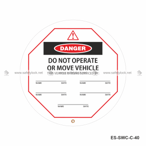 <b>Steering Wheel</b> Lockout Cover - <b>Model C</b> - ES-SWC-C-40