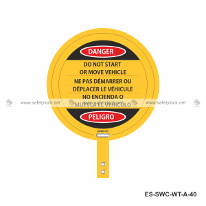 yellow color steering wheel cover with locking tail