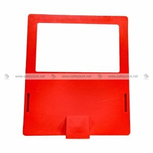 cleat for medium clamp on breaker lockout tagout device
