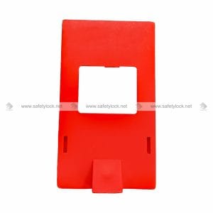 cleat for small clamp on breaker lockout hinged type