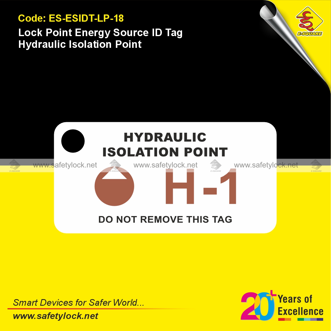 hydraulic lockpoint energy source id tag