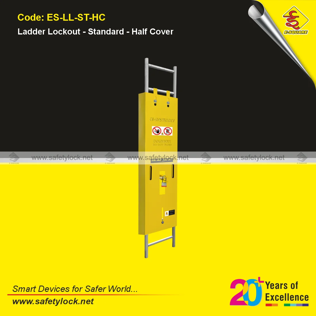 ladder lockout guard with half cover supplier
