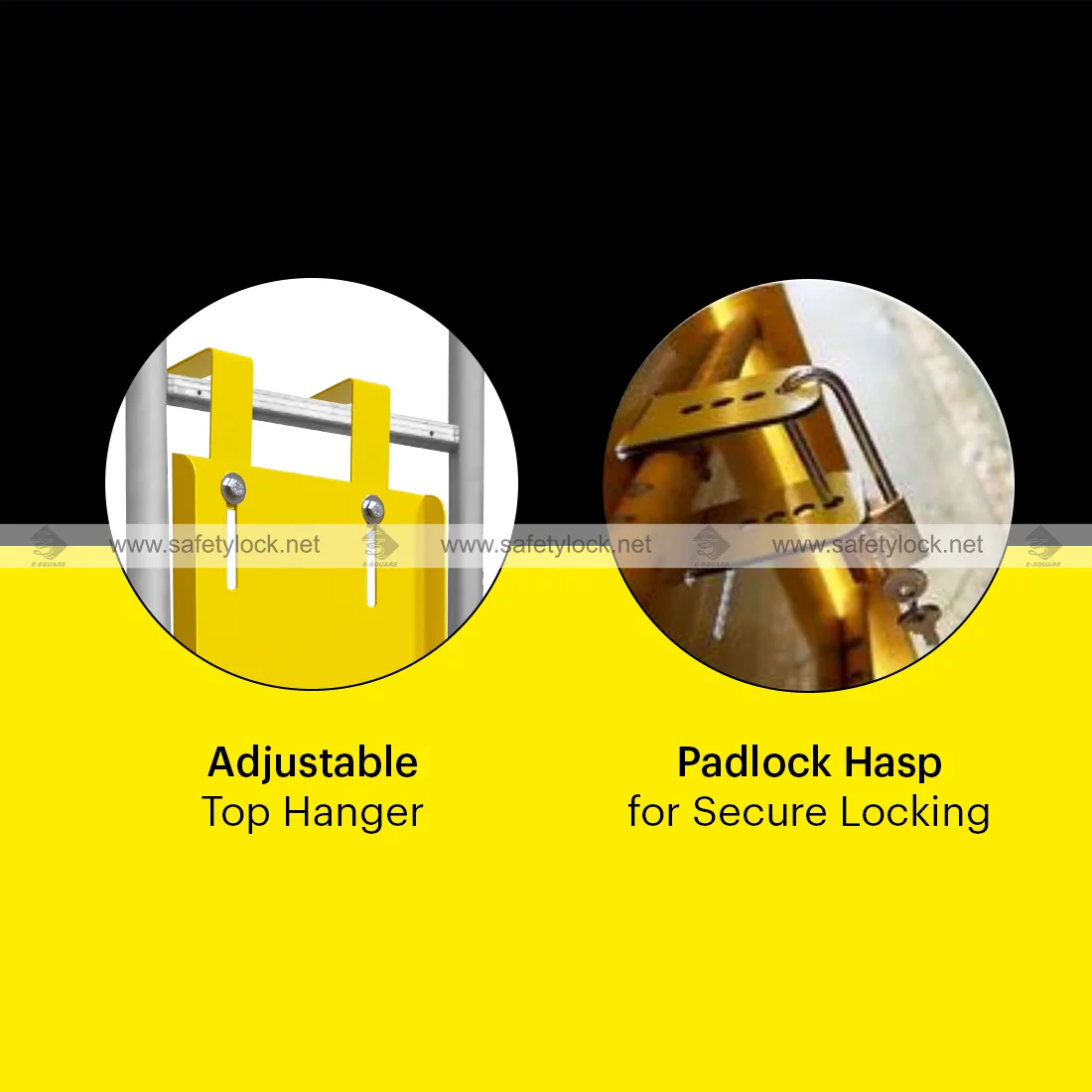 steel ladder lockout product feature