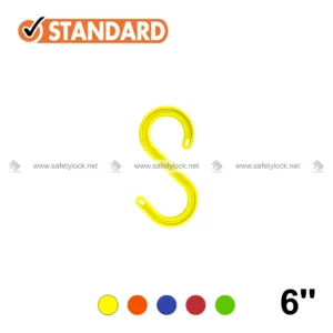 S type safety cable hanger yellow colour