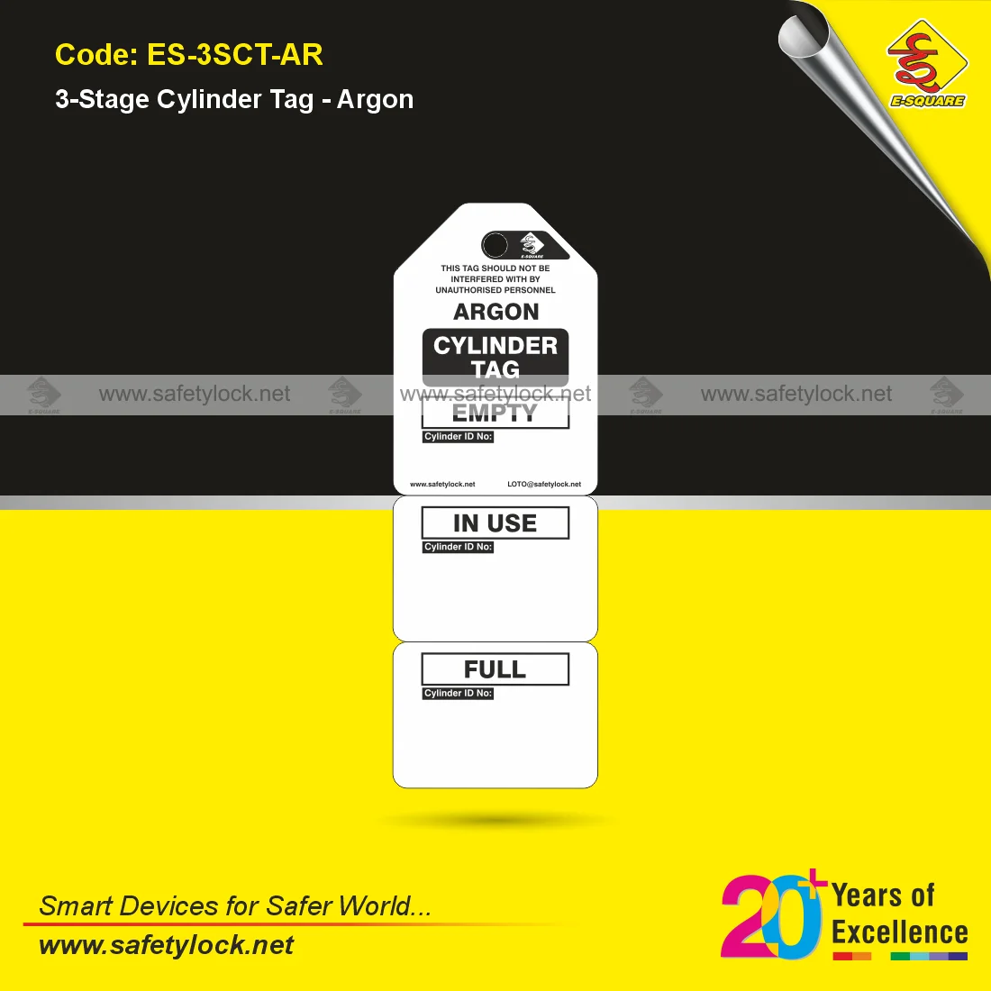 3 stage perforated tags