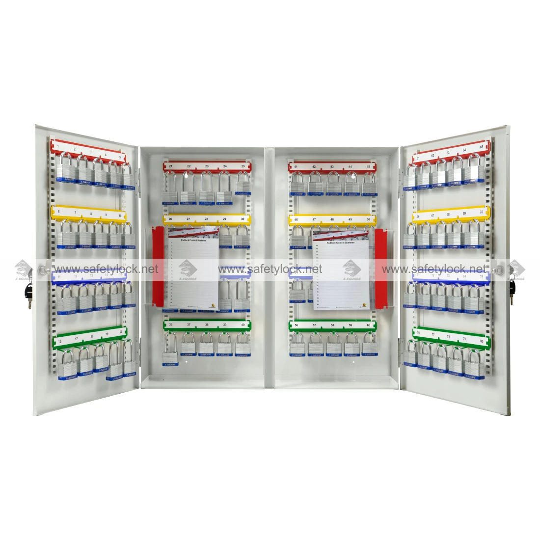 E-Square heavy duty padlock cabinet manufacturer