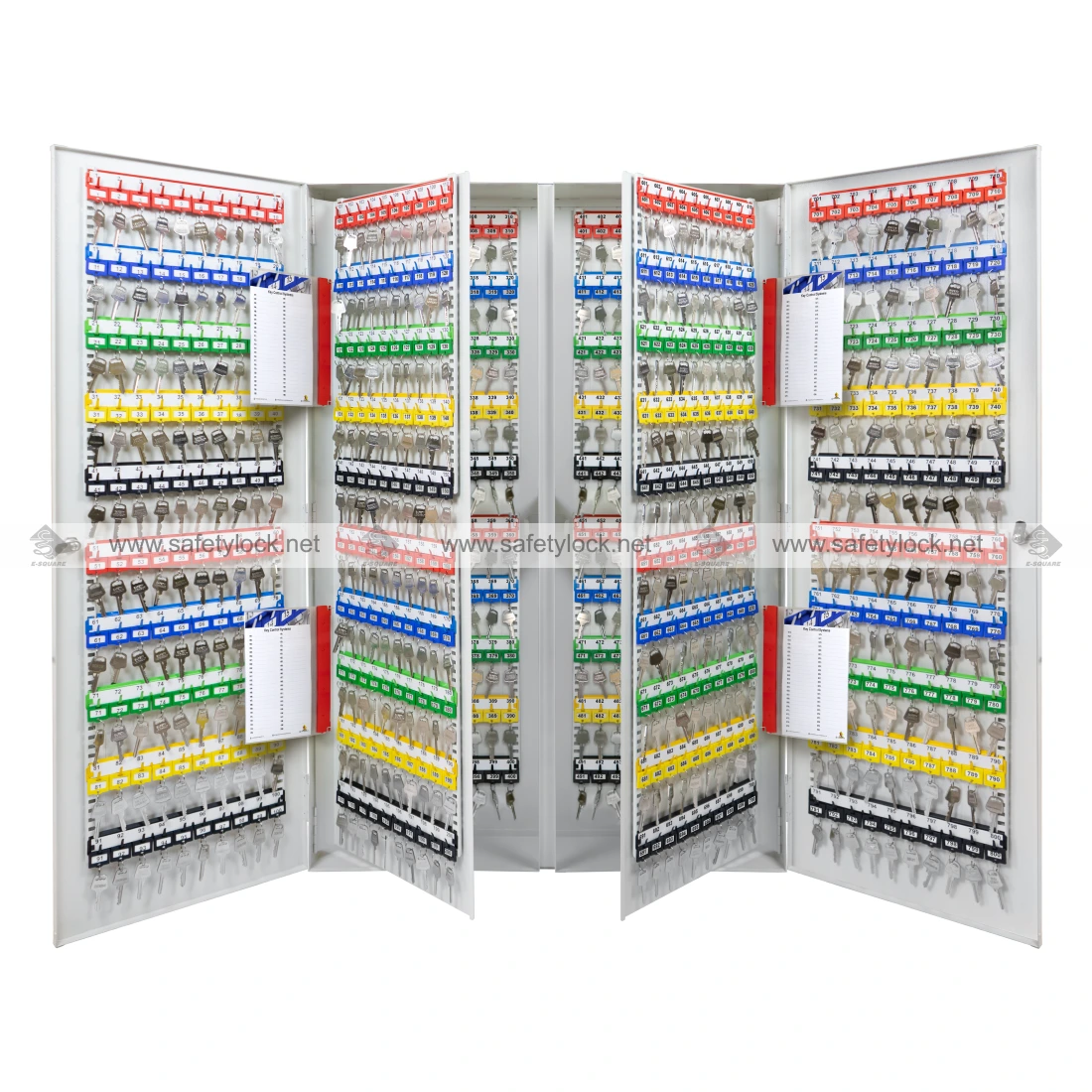 wall mounted heavy duty key cabinet for 800 keys